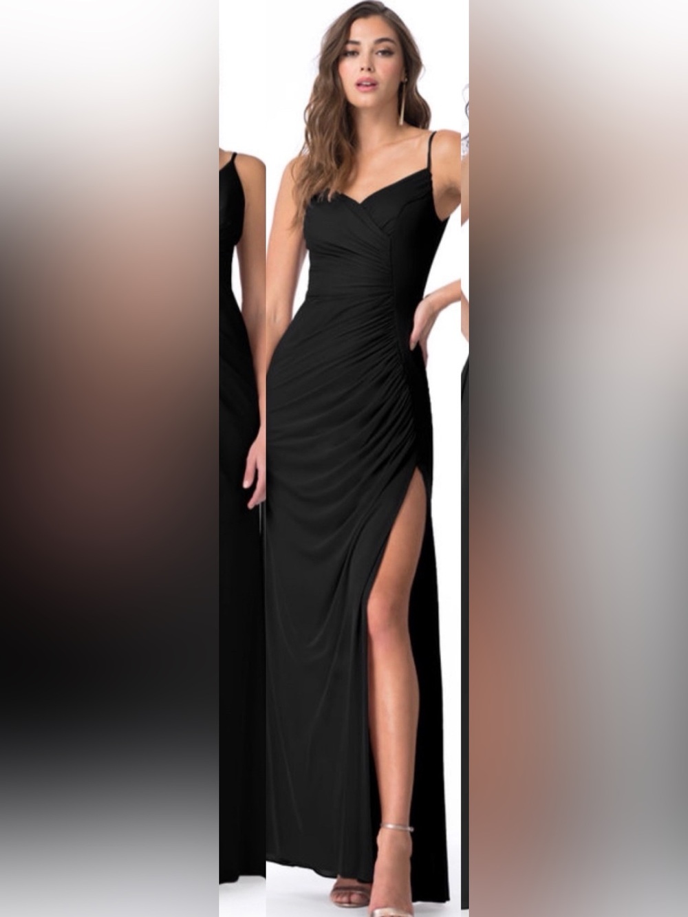 Azazie Tequila bridesmaid dress